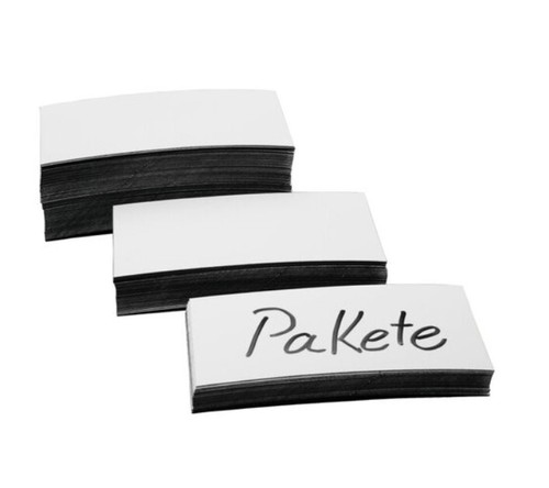 Magnetetiketten weiß 30 x - magnetetiketten,,